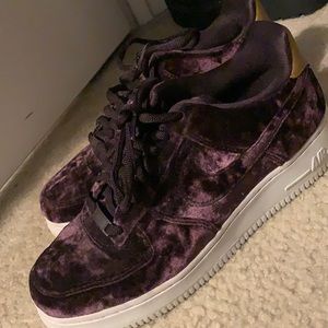 Women’s Nike Air Force 1 Maroon/ Plum Velvet